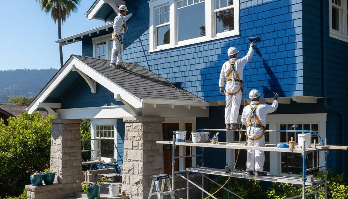 Oakland, CA painting contractor for residential interior and exterior house painting services