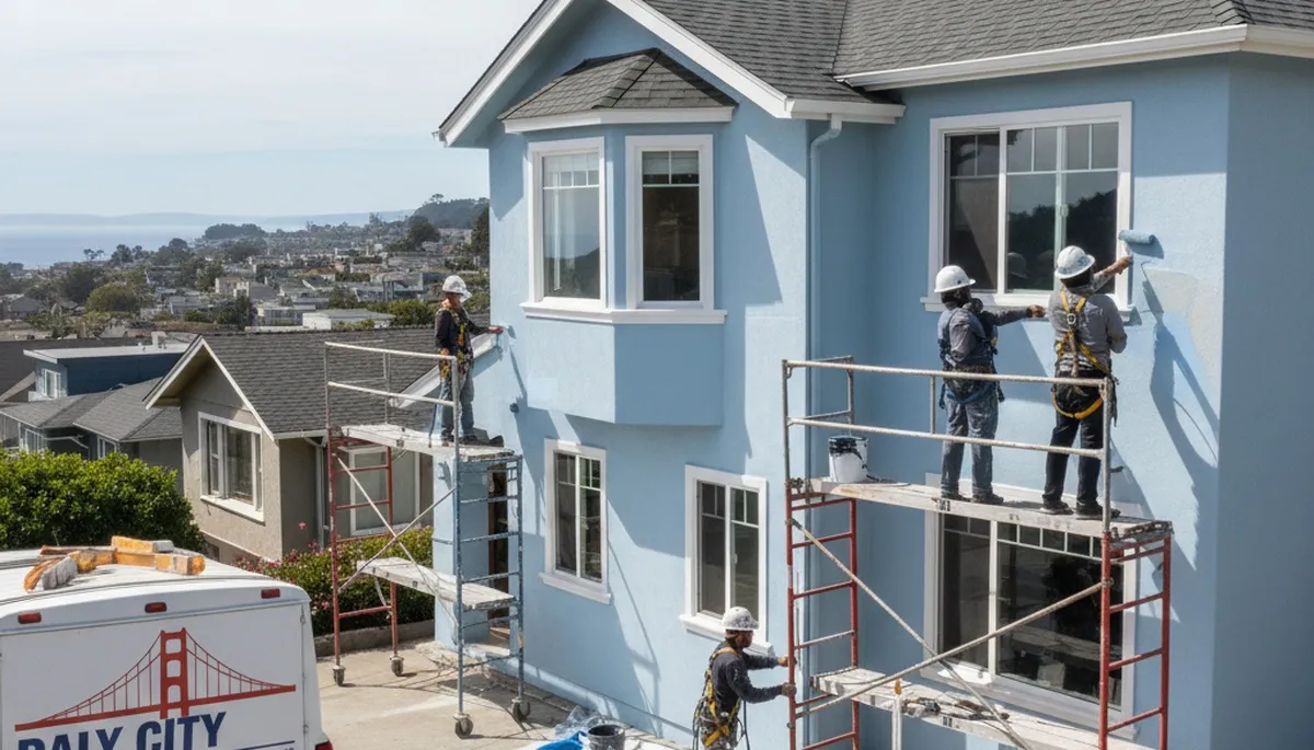 Oakland, CA painting contractor providing professional interior and exterior house painting services