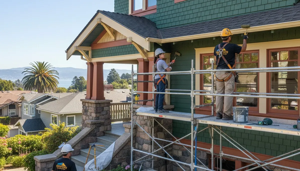 Painting contractor serving Oakland, CA for interior and exterior house painting services