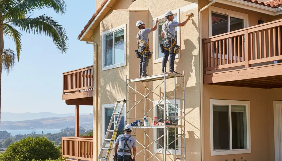 Painting contractor in Oakland, CA providing professional house painting services