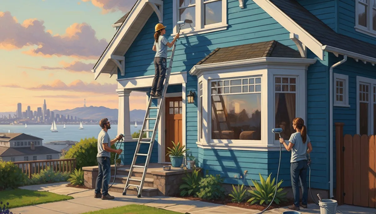 Professional Oakland, CA house painting service by House Painting Oakland CA for residential exteriors